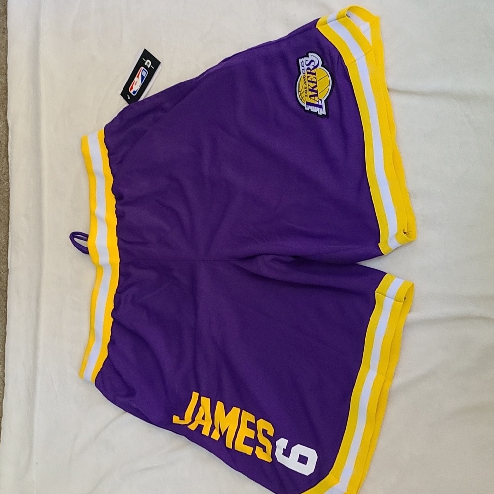 NBA Lakers men shorts